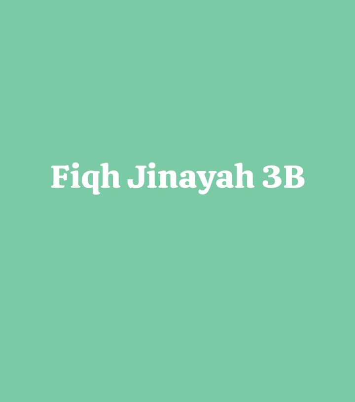 Course Image Fikih Jinayah - HK13B